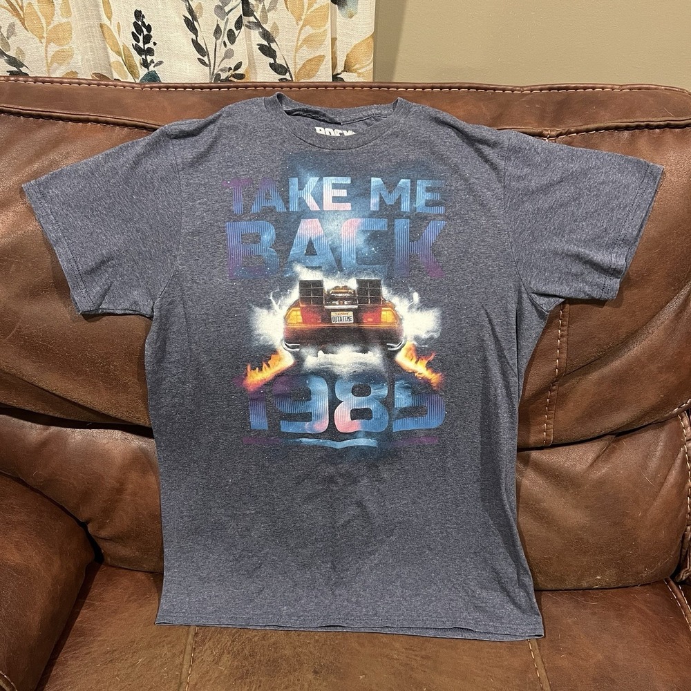 Back To The Future Graphic Tee Size M